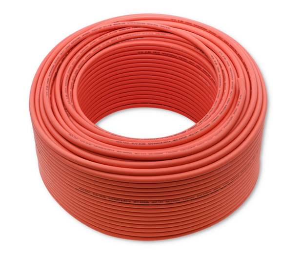 Qoltec Kabel solarny fotowoltaiczny 6mm² 100m, czerwony - 1210765 - zdjęcie 4